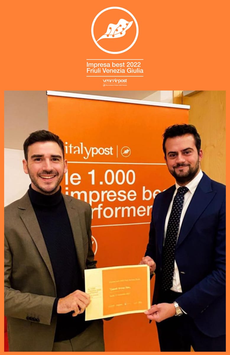 Caselli Group - Premio Top 1000 aziende in Friuli Venezia Giulia